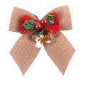 Bow Ribbon Bow Bow Ornement arbre de Noël Bows de Noël rouges en stock